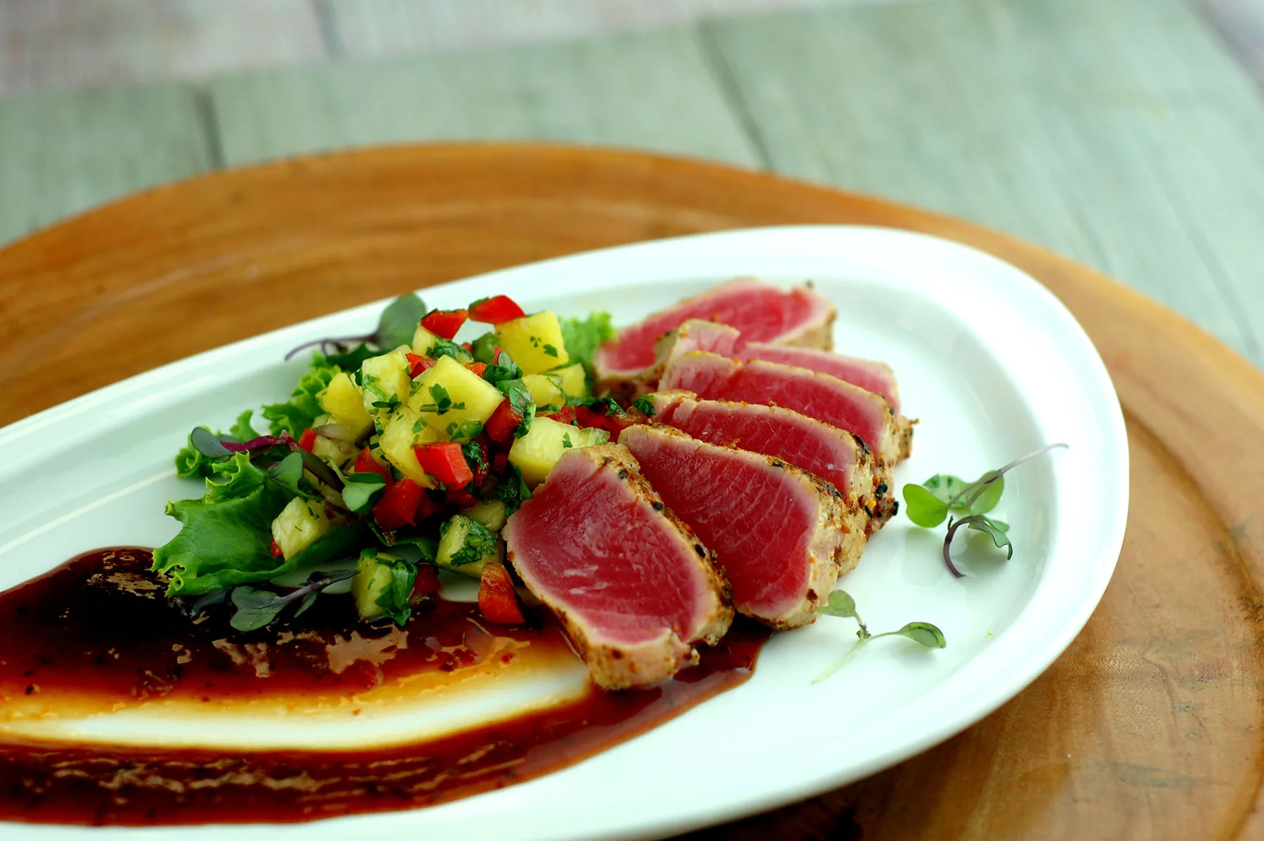 Fresh food served at Riviera Bar & Grill