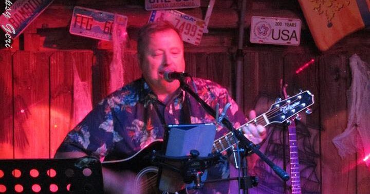 Bob Schiele performing at Riviera Bar & Grill