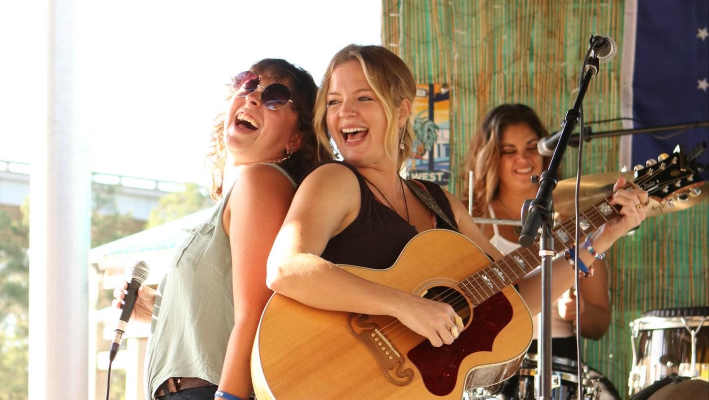 Carrie Welling performing at Riviera Bar & Grill