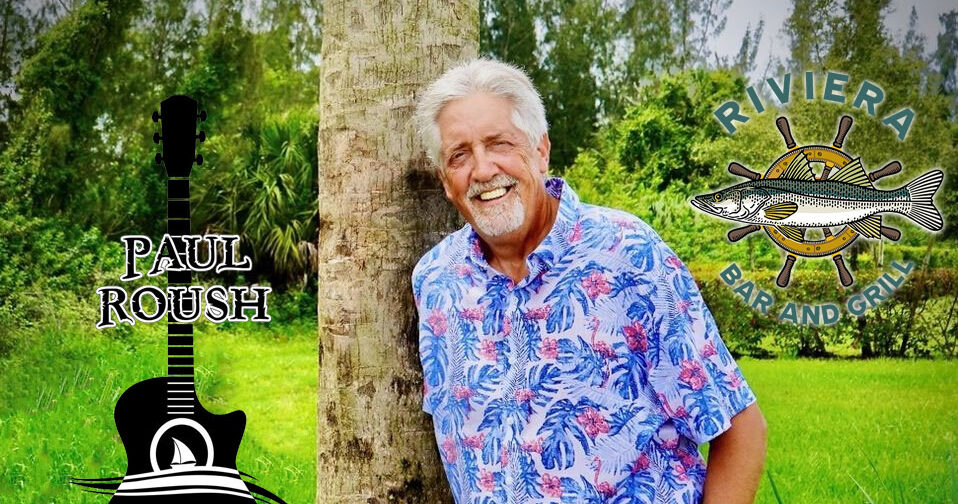 Paul Roush performing at Riviera Bar & Grill